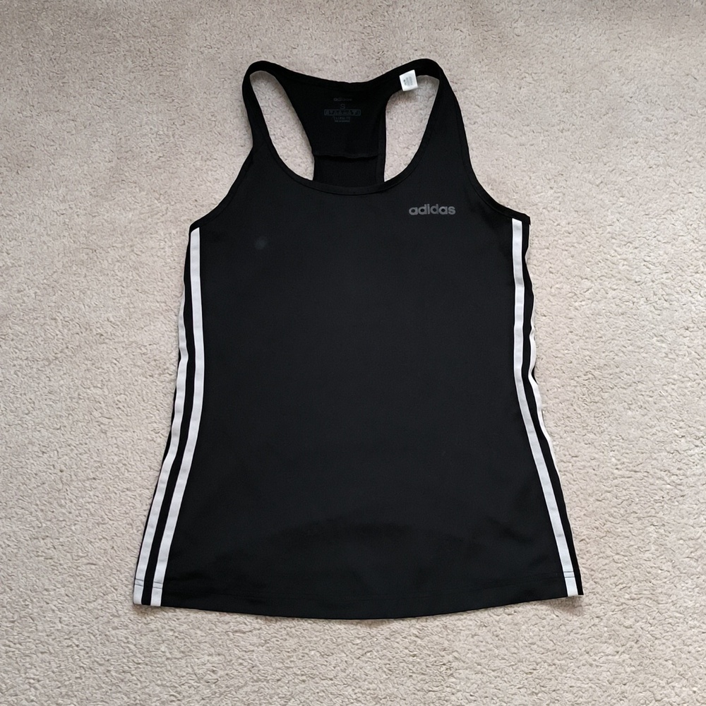 Adidas Black Tank Top